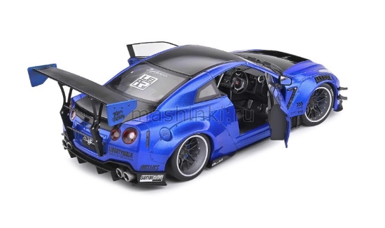 Изображение SOLIDO 1/18 NISSAN GT-R (R35) LB Works 2020 blue