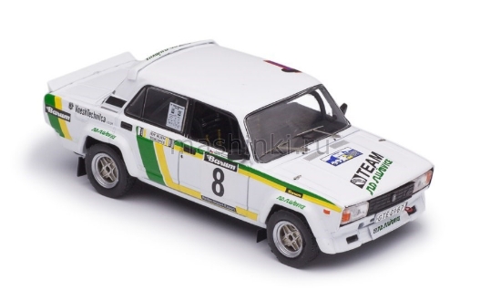 Изображение IXO 1/43 В-2105 VFTS №8  Blahna/Schovanek Rally Valaska Zima 1986