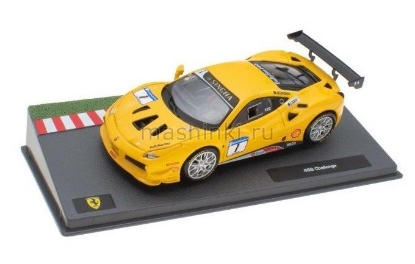 Изображение ALTAYA 1/43 FERRARI 488 Challenge №1 2016 yellow