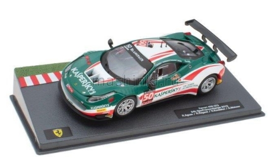 Изображение ALTAYA 1/43 FERRARI 458 GT3 №50 Kaspersky AF Corse Aguas/Ragazzi/Kondakov/Moiseev 24h Spa 2015