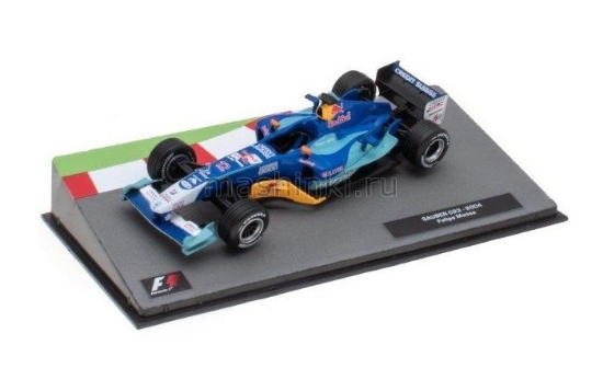 Изображение ALTAYA 1/43 SAUBER PETRONAS C23 №12 Sauber Petronas Team Felipe Massa 2004