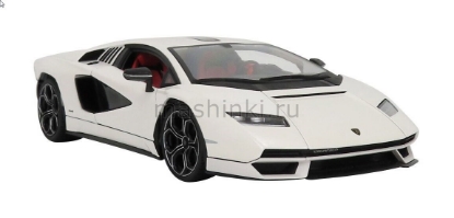 Изображение MAISTO 1/18 LAMBORGHINI Countach LPi 800-4 2021 white/белый