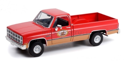 Изображение GREENLIGHT 1/18 GMC K-2500 Sierra Grande Pick-Up Busted Knuckle Garage 1982