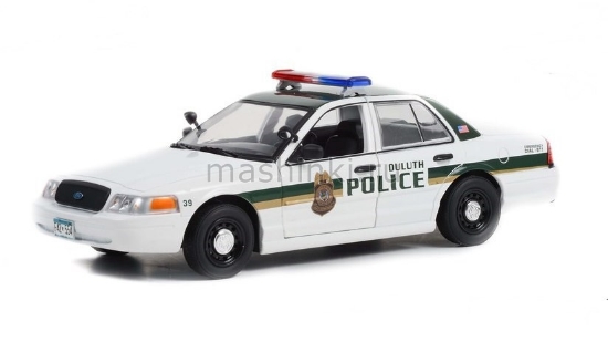 Изображение GREENLIGHT 1/24 FORD Crown Victoria Police Interceptor Duluth Minnesota Police 2006 (т/c Фарго)