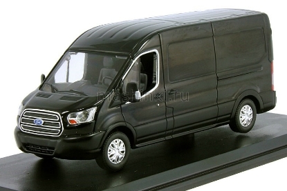 Изображение GREENLIGHT 1/43 FORD Transit Jumbo 2014 tuxedo black