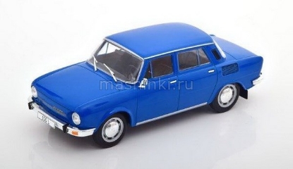 Изображение WHITEBOX 1/24 SKODA 100L 1974 blue