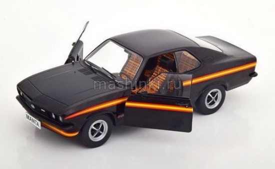 Изображение WHITEBOX 1/24 OPEL Manta A GT/E Black Magic 1974 black