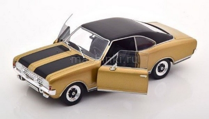 Изображение WHITEBOX 1/24 OPEL Commodore A GS/E Coupe 1970 gold/black