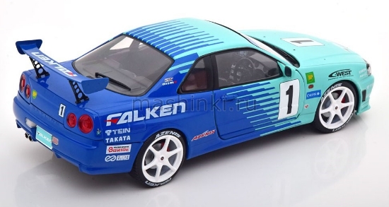 Изображение SOLIDO 1/18 NISSAN Skyline GT-R (R34) Falken  №1