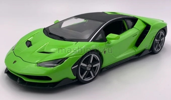 Изображение MAISTO 1/18 LAMBORGHINI Centenario light red/светло-красный