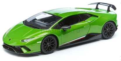 Изображение MAISTO 1/18 LAMBORGHINI Huracan Performante Lt green/зеленый