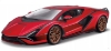 Изображение BBURAGO 1/24 LAMBORGHINI Sian FKP 37 red/вишневый