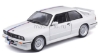 Изображение BBURAGO 1/24 BMW M3 (E30) 1988 white stripe/белый+полосы