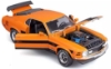 Изображение MAISTO 1/18 FORD Mustang Mach 1 1970 orange/оранжевый