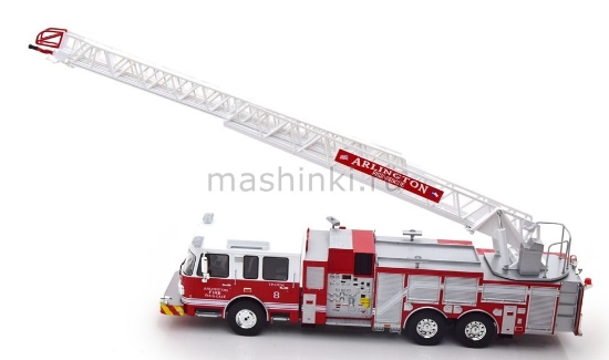 Изображение IXO 1/43 SMEAL Spartan Gladiator 105 RM Ladder Arlington Fire Rescue пожарная лестница 2015