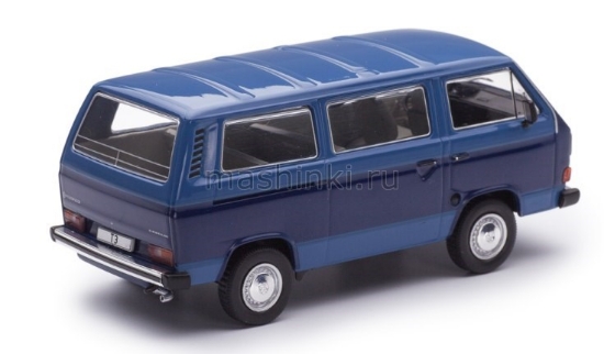 Изображение IXO 1/43 VW T3 Caravelle 1980 blue/dark blue