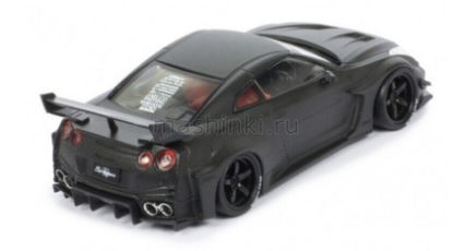 Изображение IXO 1/43 NISSAN 35GT-RR LB-Silhouette WORKS GT (тюнинг R35) 2019 matt black