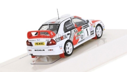 Изображение IXO 1/43 MITSUBISHI Lancer Evo IV №1 Mitsubishi Ralliart Makinen/Harjanne 6 место RAC Rally 25th RAC Anniversary Edition ЧМ 1997