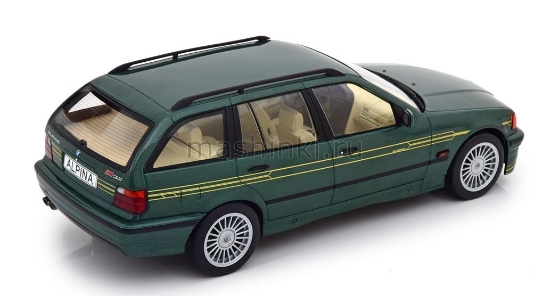 Изображение MODELCAR 1/18 BMW Alpina B3 3.2 (E36) Touring 1995 metallic green