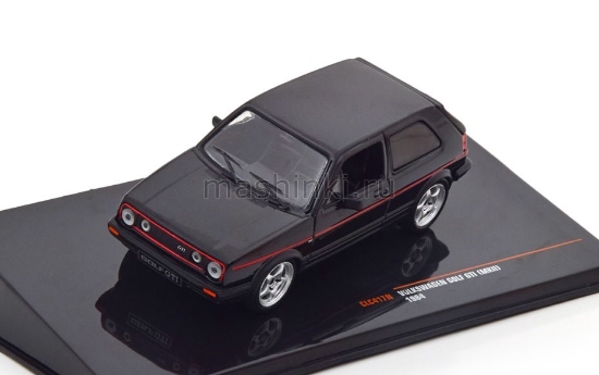 Изображение IXO 1/43 VW Golf II GTI Customs 1984 black