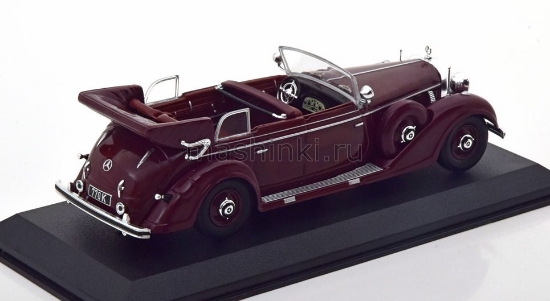 Изображение IXO 1/43 MERCEDES-BENZ 770K (W150) 1938 dark red