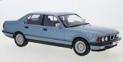 Изображение MODELCAR 1/18 BMW 730i (E32) 1992 metallic light blue