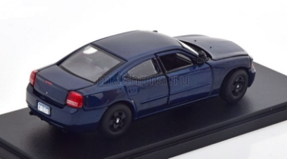 Изображение GREENLIGHT 1/43 DODGE Charger машина детектива Кейт Беккет (т/c Касл) 2006 midnight blue pearlcoat