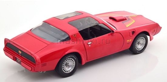 Изображение GREENLIGHT 1/18 PONTIAC Firebird T/A Fire Am VSE 1979 red