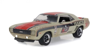 Изображение GREENLIGHT 1/43 CHEVROLET Camaro RS Texaco №18 1969