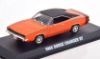 Изображение GREENLIGHT 1/43 DODGE Bengal Charger R/T Tom Kneer 1968 orange/black