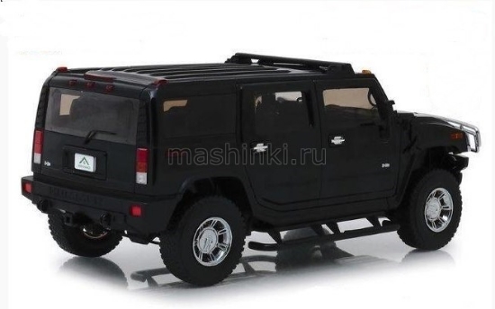 Изображение HIGHWAY 61 1/18 HUMMER H2 2006 (т/с Морская полиция: Спецотдел) black