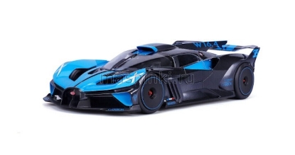 Изображение BBURAGO 1/43 BUGATTI Bolide W16.4 Four-Turbo 2020 blue/black