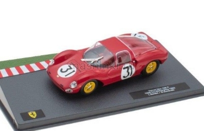 Изображение ALTAYA 1/43 FERRARI Dino 166 P №31 Bandini/Vaccarella 1000 km Nurburgring 1965