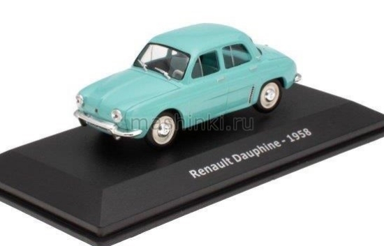 Изображение ALTAYA 1/43 RENAULT Dauphine 1958 blue