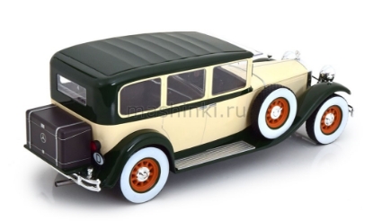 Изображение MODELCAR 1/18 MERCEDES-BENZ Typ Nurburg 460/460 K (W08) 1928 beige-green