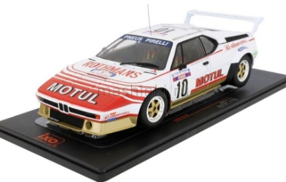 Изображение IXO 1/18 BMW M1 №10 Rothmans Rally Team Darniche/Mahe Tour de Corse 1982