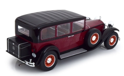 Изображение MODELCAR 1/18 MERCEDES-BENZ Typ Nurburg 460/460 K (W08) 1928 dark red/black