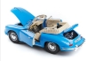 Изображение BBURAGO 1/18 PORSCHE 356B Cabriolet 1961 blue/синий