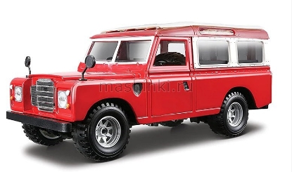 Изображение BBURAGO 1/24 LAND ROVER Series 2 red/красный