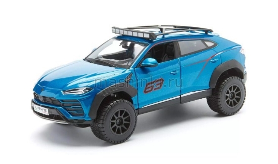 Изображение MAISTO 1/24 LAMBORGHINI Urus blue/синий