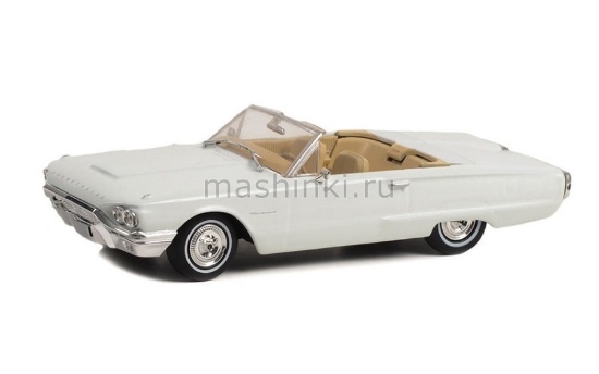 Изображение GREENLIGHT 1/43 FORD Thunderbird Convertible 1964 Wimbledon white/белый