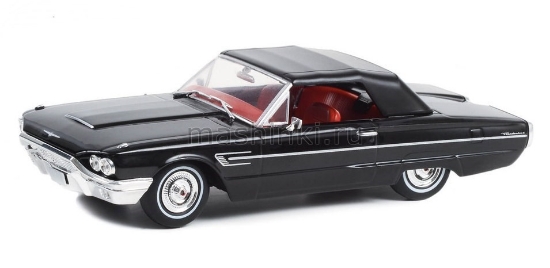 Изображение GREENLIGHT 1/43 FORD Thunderbird Convertible (закрытый) 1965 raven black