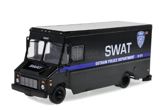 Изображение GREENLIGHT 1/43 GRUMMAN OLSON Gotham Police Department (S.W.A.T.) 1993 black