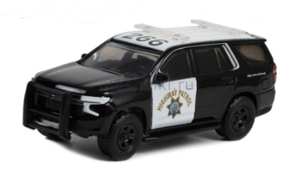 Изображение GREENLIGHT 1/64 CHEVROLET Tahoe Police Pursuit Vehicle California Highway Patrol 2021