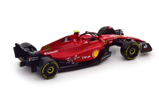 Изображение BBURAGO 1/43 FERRARI F1-75 №55 Scuderia Ferrari C.Sainz Formula 1 2022