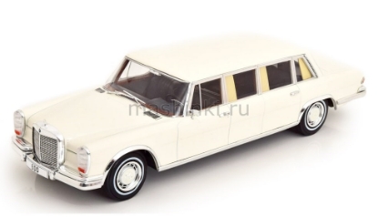 Изображение MODELCAR 1/18 MERCEDES-BENZ 600 Pullman LWB (W100) 1969 white