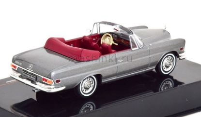 Изображение IXO 1/43 MERCEDES-BENZ 280 SE 3.5 (W111) Convertible 1969 metallic grey