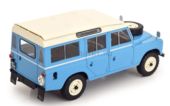 Изображение WHITEBOX 1/24 LAND ROVER Series III 109 1980 light blue