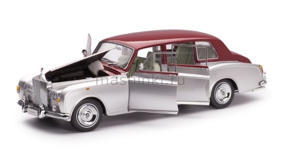 Изображение KYOSHO 1/18 ROLLS-ROYCE Phantom VI red/silver