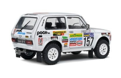 Изображение SOLIDO 1/18 В-2121 LADA НИВА/NIVA №157 Paris Dakar 1983 trossat/briavoine++